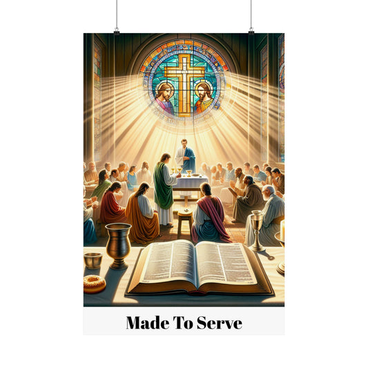 Made to serve Poster